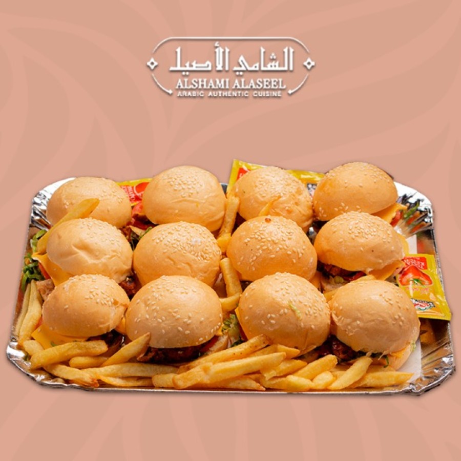 ميني برجر دجاج