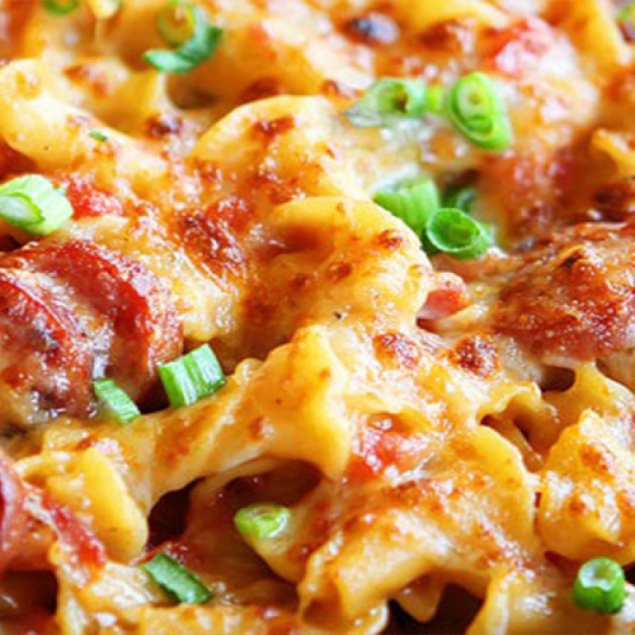 سجق مع الجبن